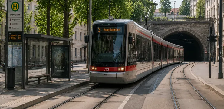 Straßenbahn und ÖPNV - Infrastruktur­daten mit STRADIS